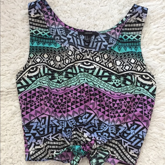 FREE WITH BUNDLE: Forever 21 Tied Crop Top (3 for $20) - Picture 1 of 1